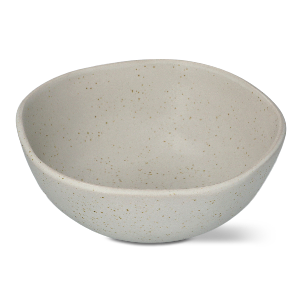 BOWL STONEWARE DIA. 15CM X H. 5.5CM RUSIC IVORY