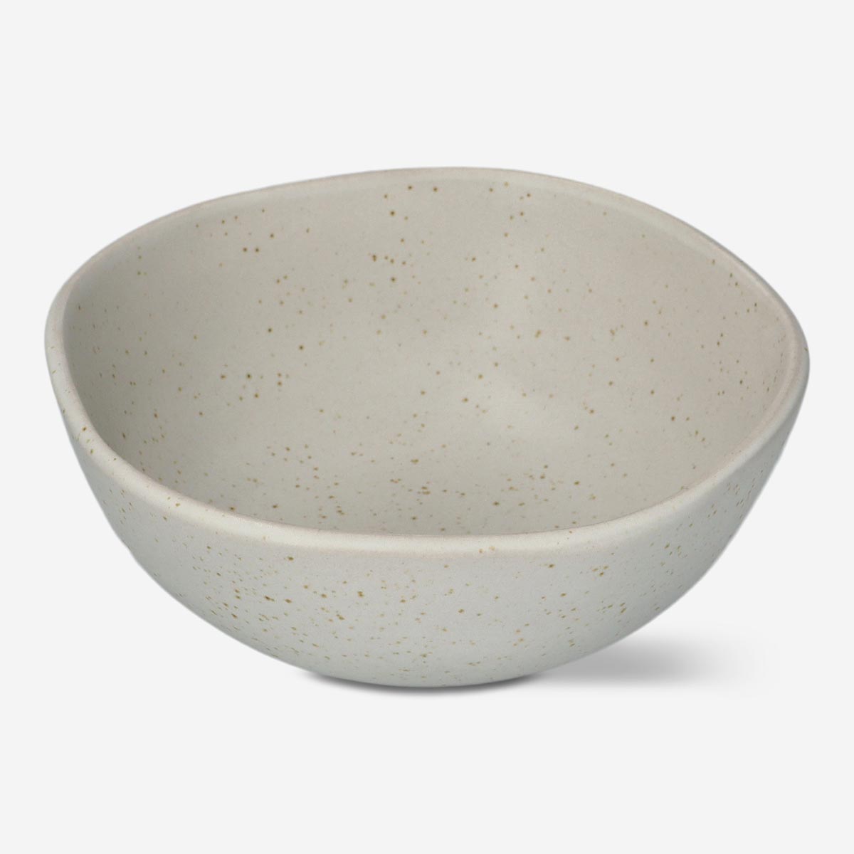 BOWL STONEWARE DIA. 15CM X H. 5.5CM RUSIC IVORY