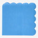 NAPKINS 3 LAYERS WITH SCALLOPED EDGES 15 PCS 12 X 12 CM