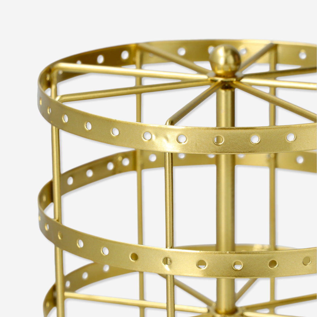JEWELRY STAND GOLD TURNS ROUND CAROUSSEL