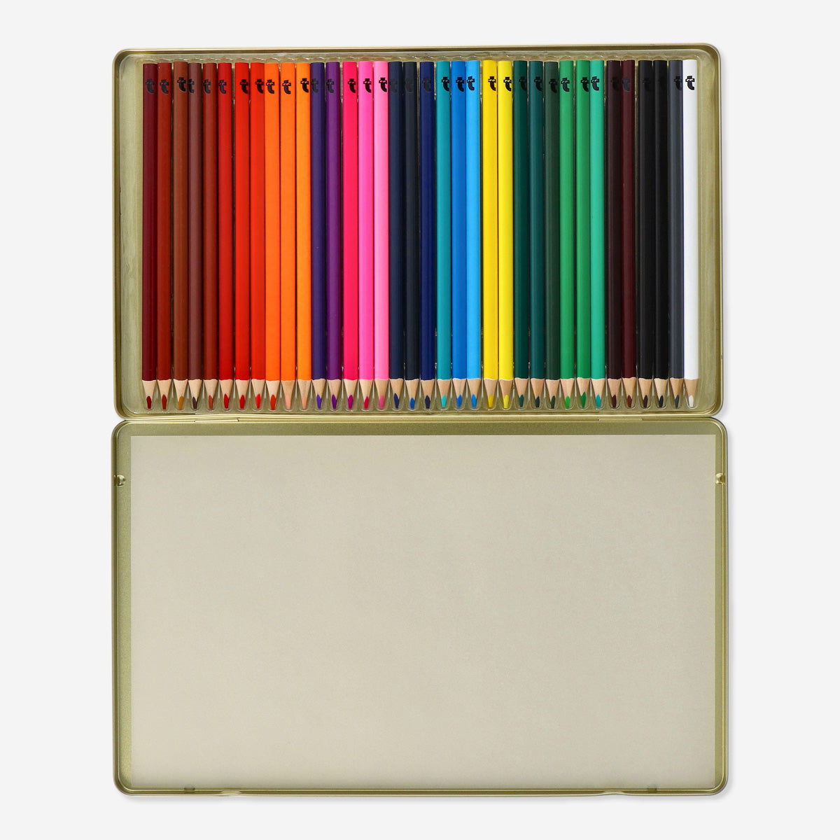 PENCILS COLORING TIN BOX 36 PCS