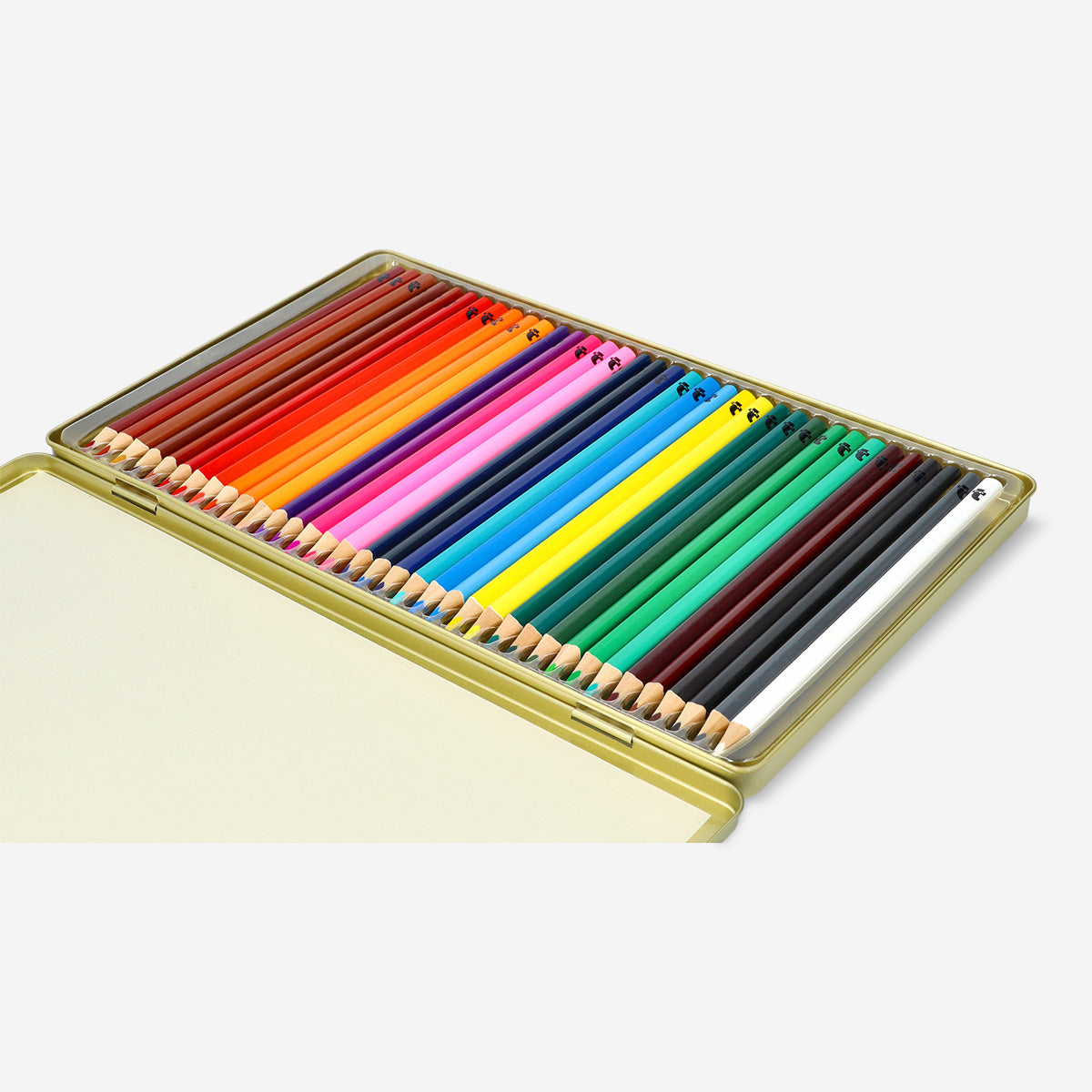 PENCILS COLORING TIN BOX 36 PCS