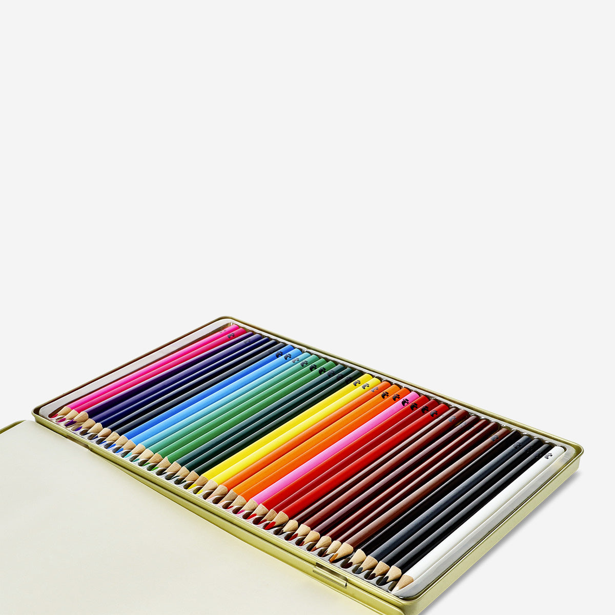 PENCILS COLORING TIN BOX 36 PCS