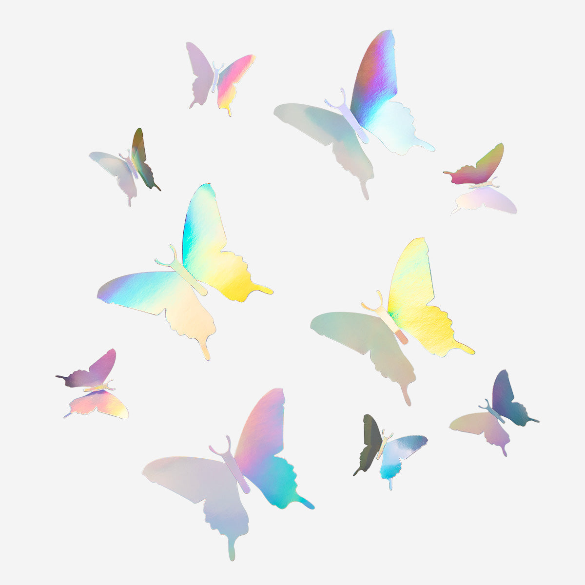 DECORATION BUTTERFLIES CARDBOARD 20 PCS