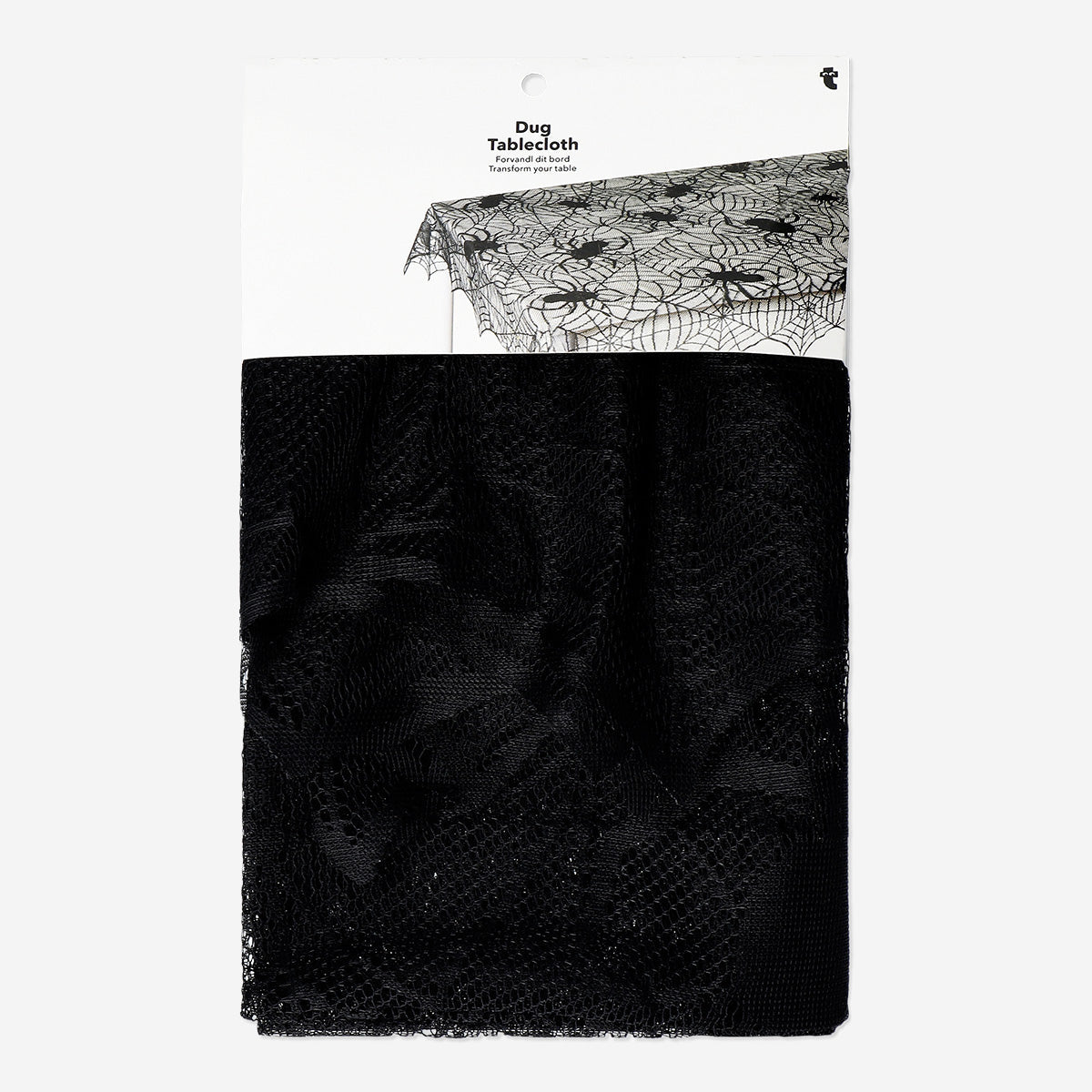 TABLE CLOTH SPIDERWEB 120X160 CM