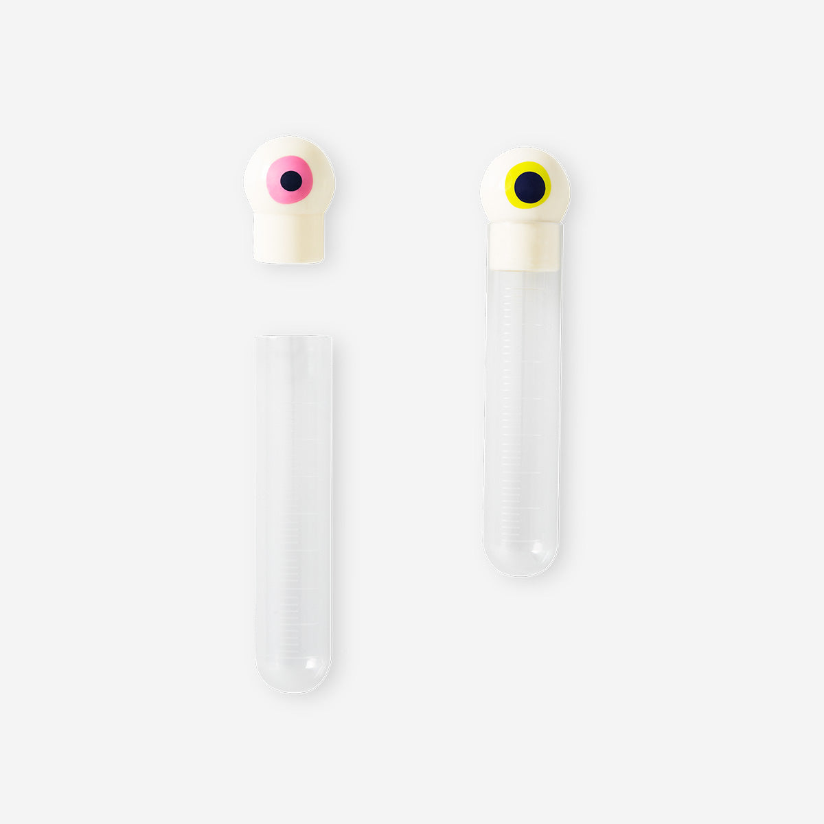 TEST TUBES REUSABLE 6 PCS INCL HOLDER