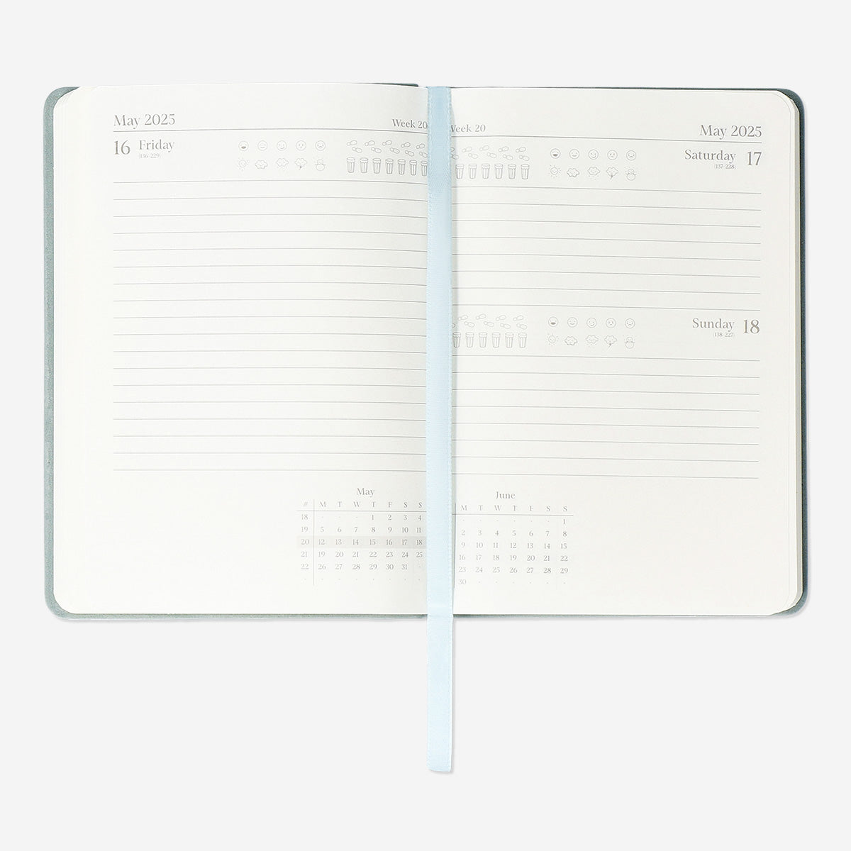 CALENDAR 2025 A6 DAY PU EN