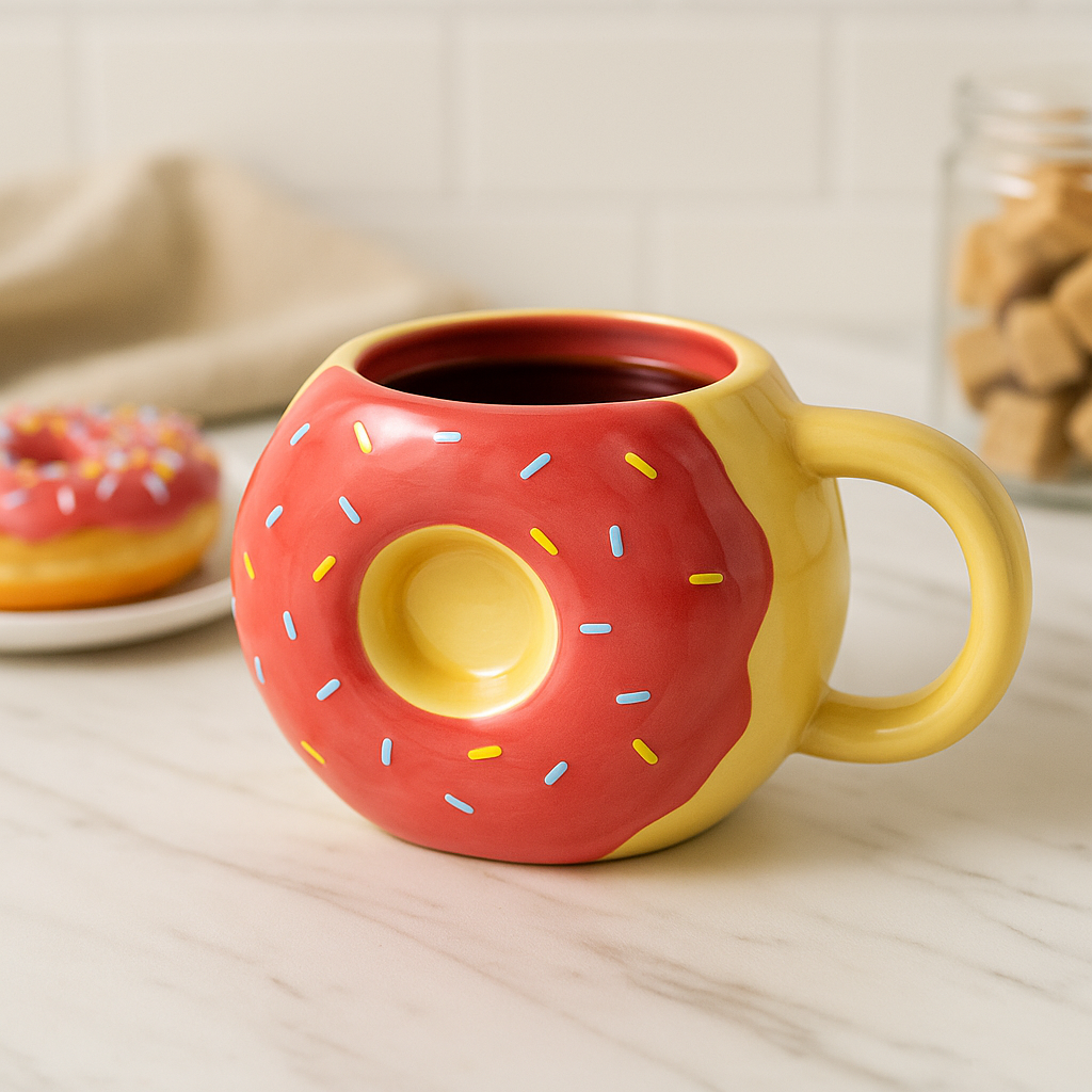 Donut Şekilli Kupa