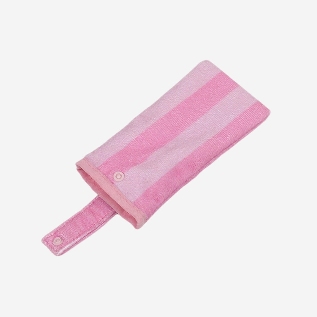 Pembe Çizgili Güneş Gözlüğü Kılıfı