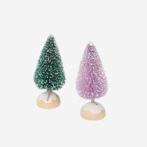 CHRISTMAS TREE MEDIUM PURPLE AND GREEN 2 MIX