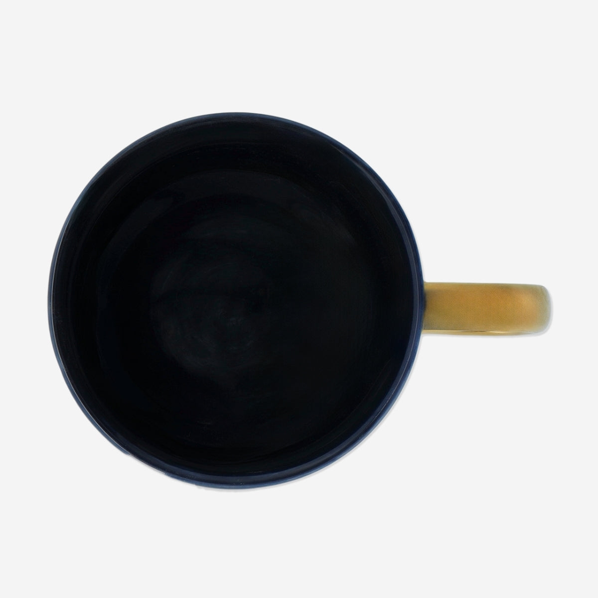MUG WITH HANDLE EMBOSSED MOON