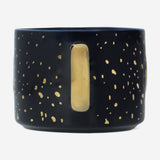 MUG WITH HANDLE EMBOSSED MOON