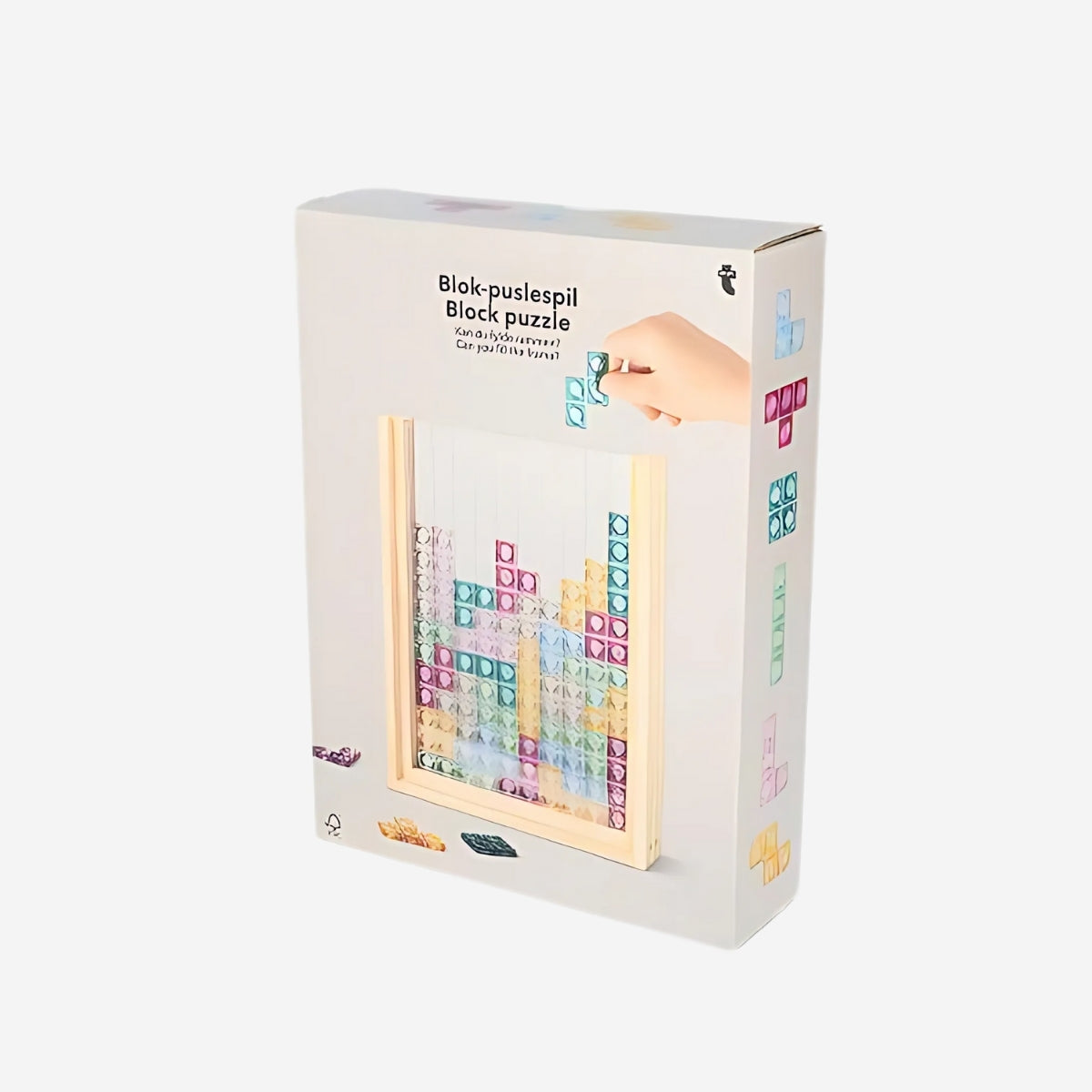 Çerçeveli 3D Tetris Yapboz