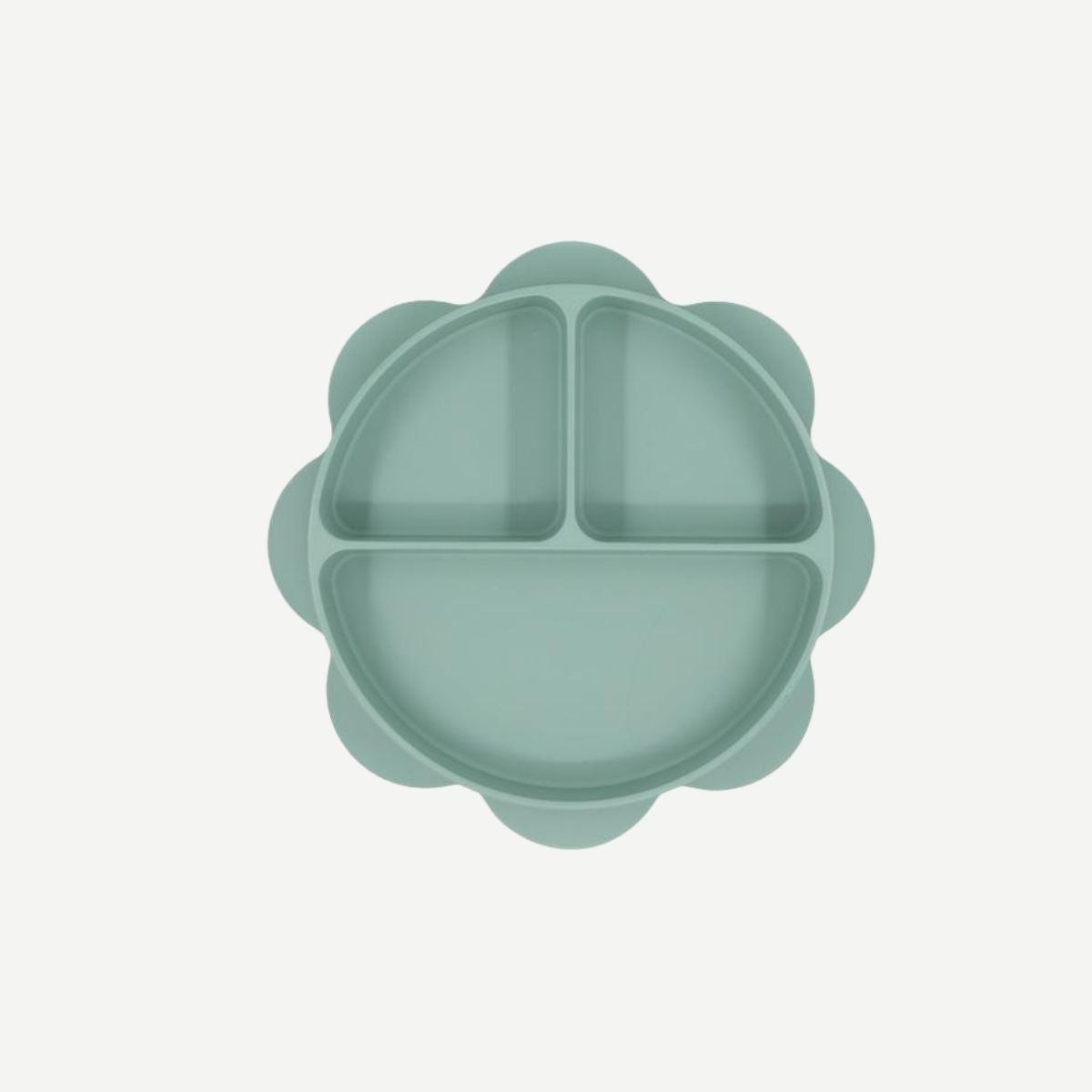 PLATE DEEP FOR BABY / TODDLER DUSTY GREEN