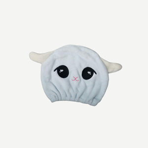 TOWEL HAIR KIDS BLUE