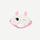 SLEEPING MASK ANIMAL W. EARS PINK