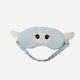 SLEEPING MASK ANIMAL W. EARS BLUE