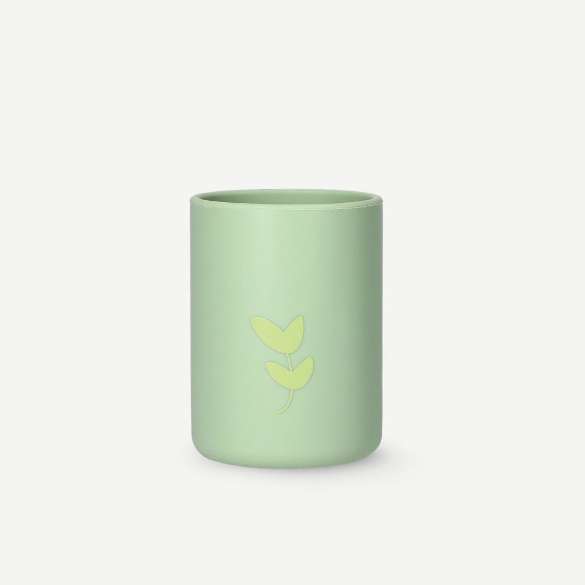 CUP SILICONE 220ML BABY / TODDLER DUSTY GREEN