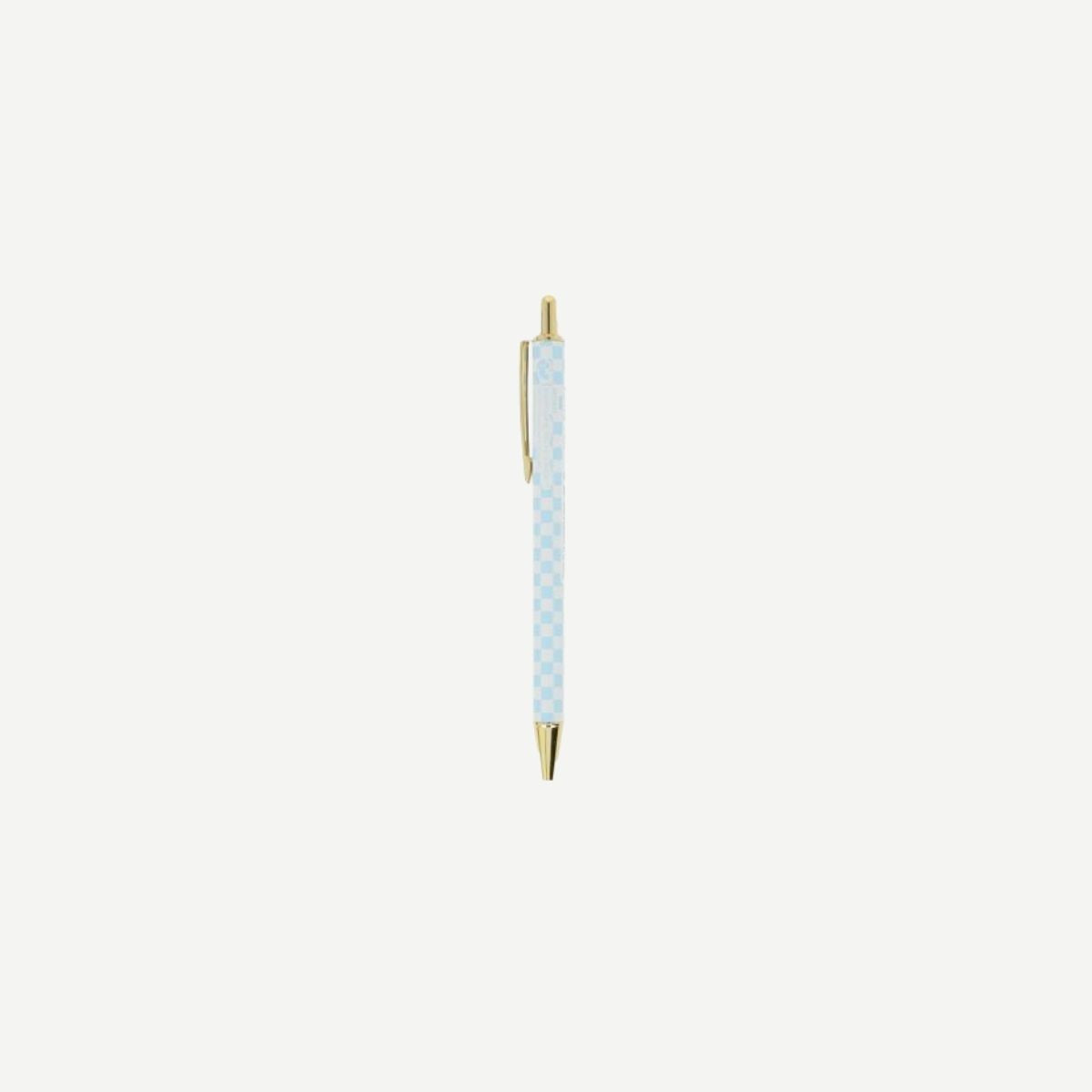 PEN BALL POINT PUSH METAL CHECK