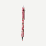 PEN ERASABLE GEL GREEN PINK FLOWER