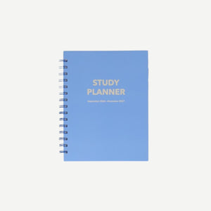 Mavi Spiralli Çalışma Planlayıcı Defter