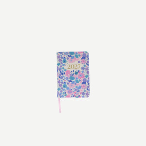 CALENDAR 2027 A6 DAY PU FLOWER EN