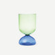 WINEGLASS GREEN AND BLUE
