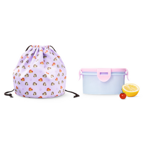 Katlanabilir Mor Yemek Çantası