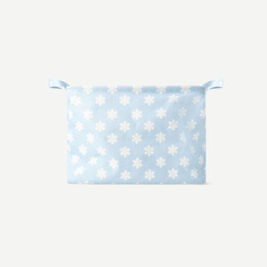 Mavi Çiçek Desenli Hurç