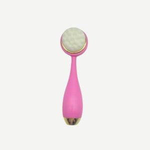 CLEANSING BRUSH FOR FACE PINK AND GOLDEN