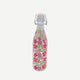 GLASS FLASK W. PATENT LID 0,5 L AOP FLOWERS