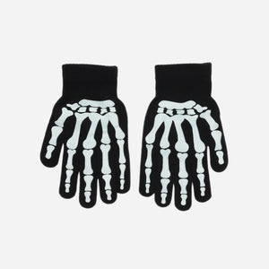 İskelet Desenli Karanlıkta Parlayan Eldiven