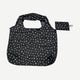 TOTE BAG FOLDABLE BLACK AOP T