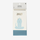 CALENDAR 2027 MONTHLY DESK SPIRAL TALL