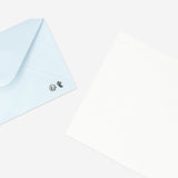 CARD W ENVELOPE RAMADAN BLUE
