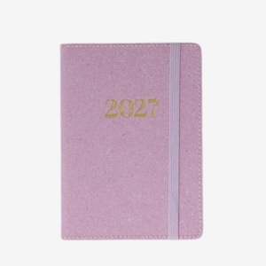 Pembe A5 Günlük Ajanda 2027