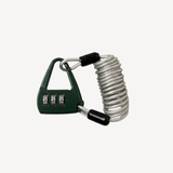 PADLOCK WITH WIRE AND CARABINER