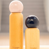 Pembe Ahşap Tuz Karabiber Değirmeni