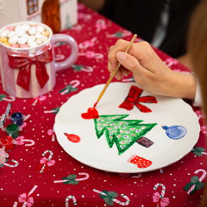 PAINT YOUR OWN CERAMIC MEMORY PLATE