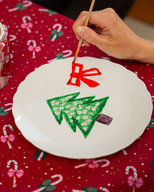 PAINT YOUR OWN CERAMIC MEMORY PLATE
