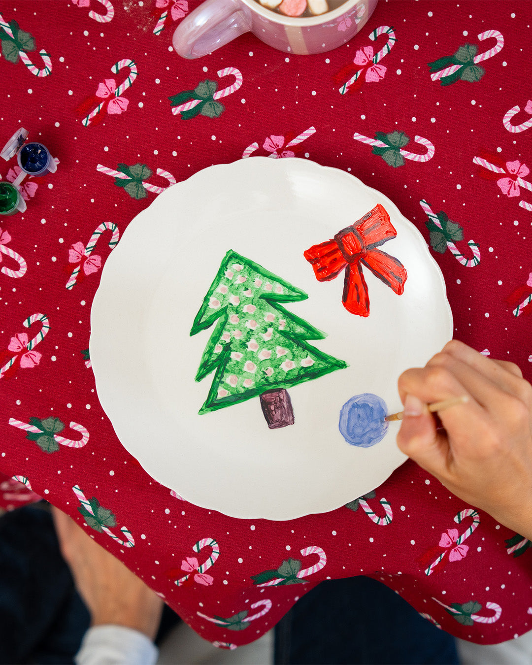 Kendin Yap Seramik Tabak