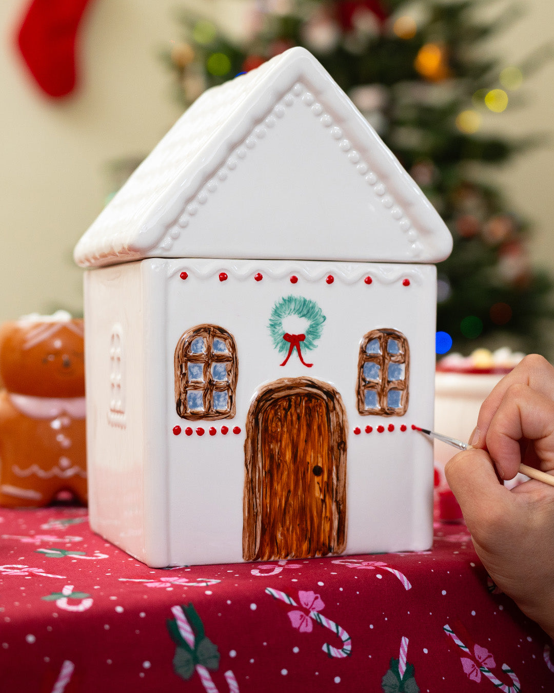 Kendin Yap Kurabiye Ev Kavanozu Boyama Seti