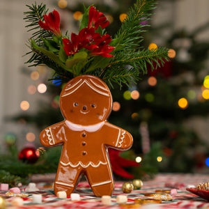 Kurabiye Adam Porselen Vazo