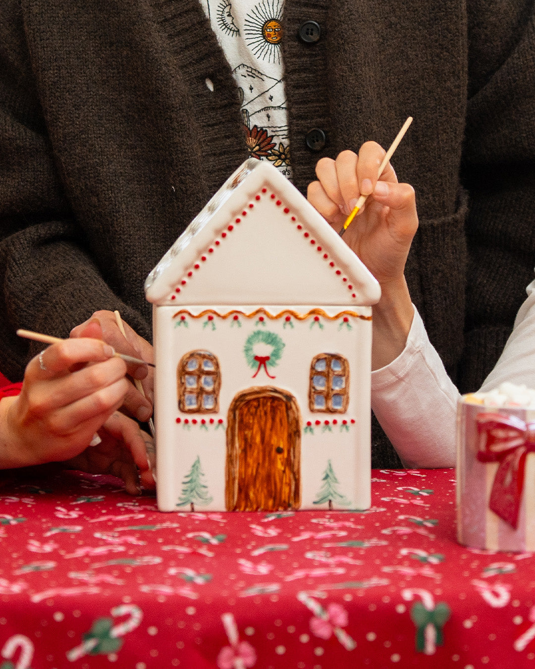 Kendin Yap Kurabiye Ev Kavanozu Boyama Seti