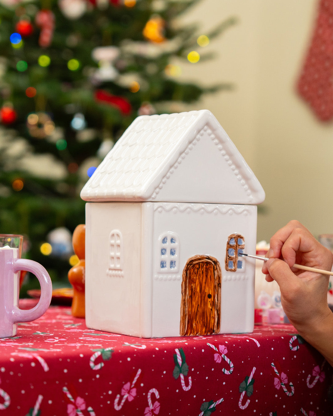 Kendin Yap Kurabiye Ev Kavanozu Boyama Seti