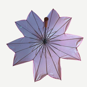 Çiçek Şeklinde Kumaş Şemsiye