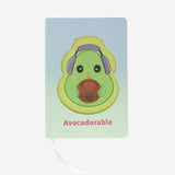 Avokado Desenli Defter
