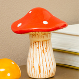 Orta Seramik Kırmızı Mantar Biblo