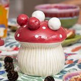 FORK HOLDER CERAMIC 6PCS MUSHROOM SHAPE