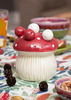 FORK HOLDER CERAMIC 6PCS MUSHROOM SHAPE